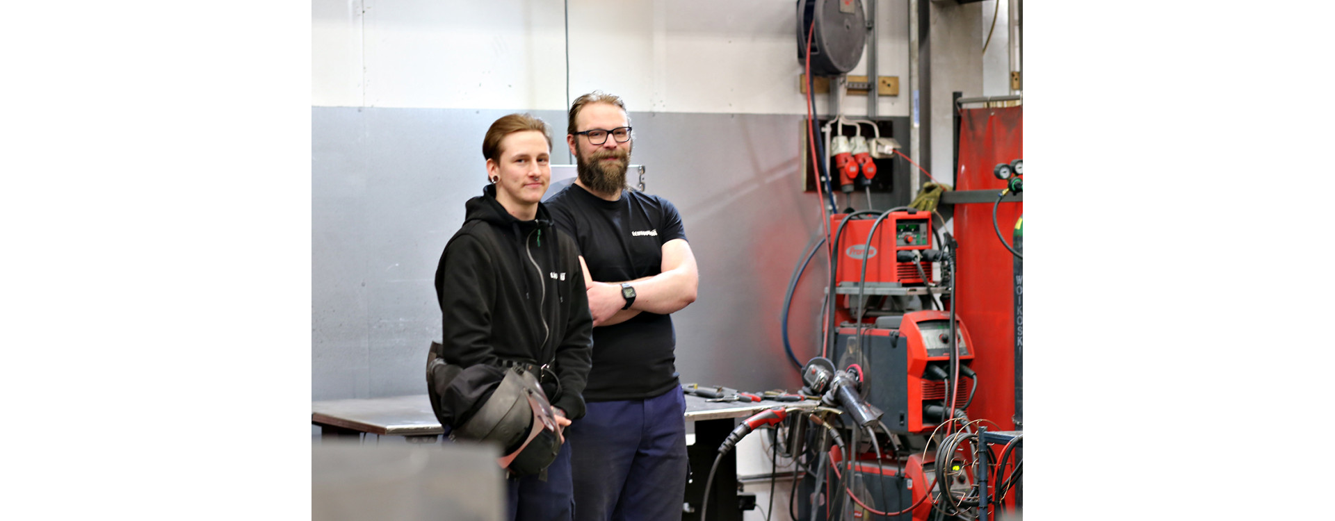 Meet the Team:  Master Welders Eeli and Marko