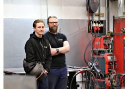 Meet the Team:  Master Welders Eeli and Marko